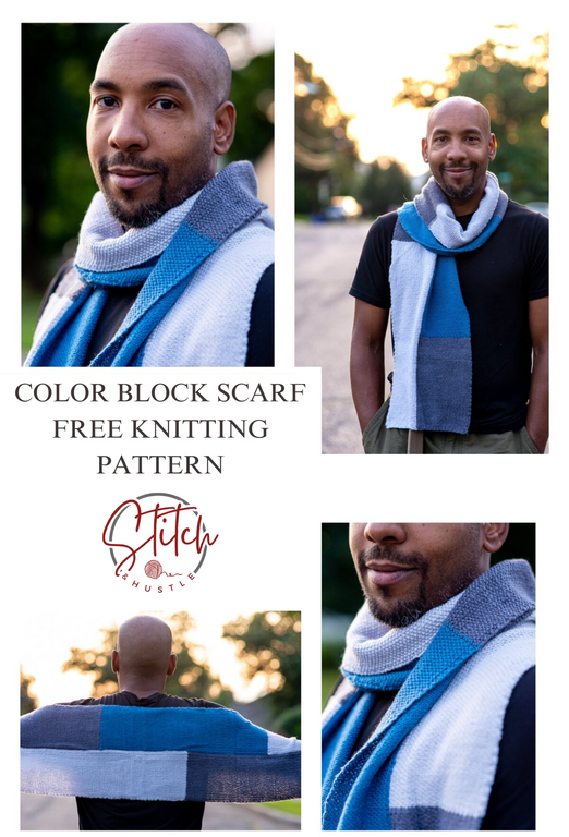 Brooklynite Scarf Free Intarsia Knitting Pattern — Stitch & Hustle